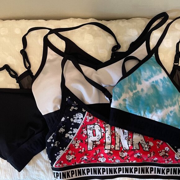 EUC Set of 4 Pink Ultimate Bras, Small - Picture 3 of 15